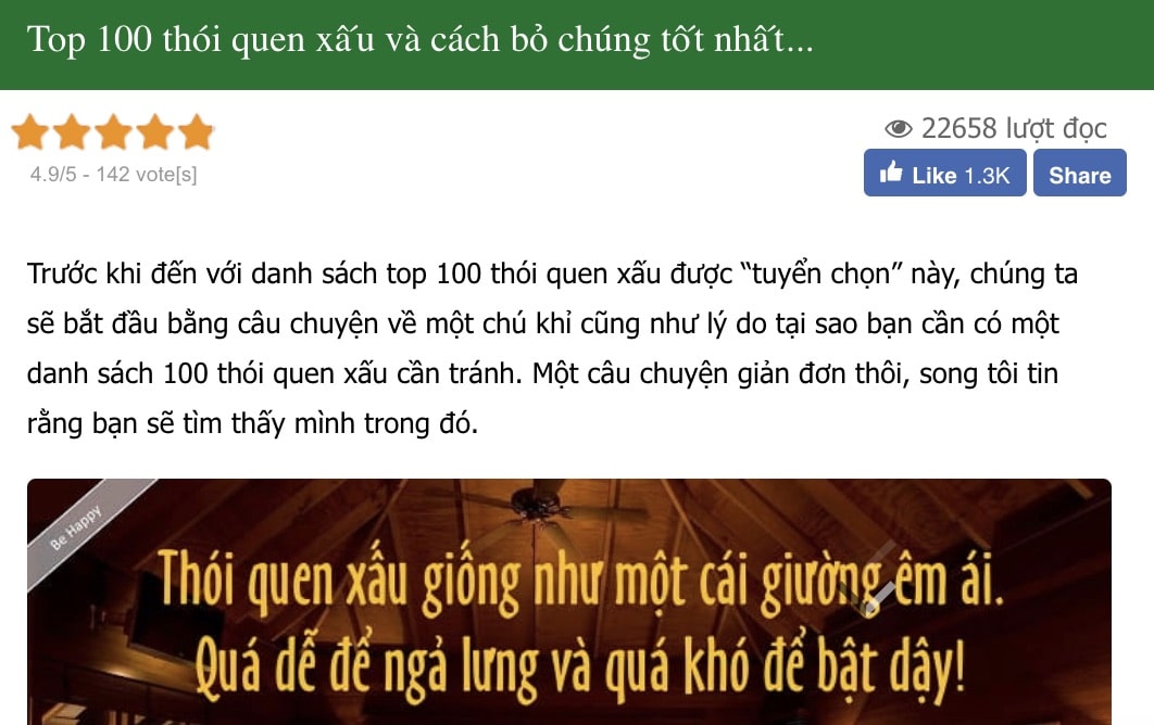 Ví dụ về lãng phí thời gian
