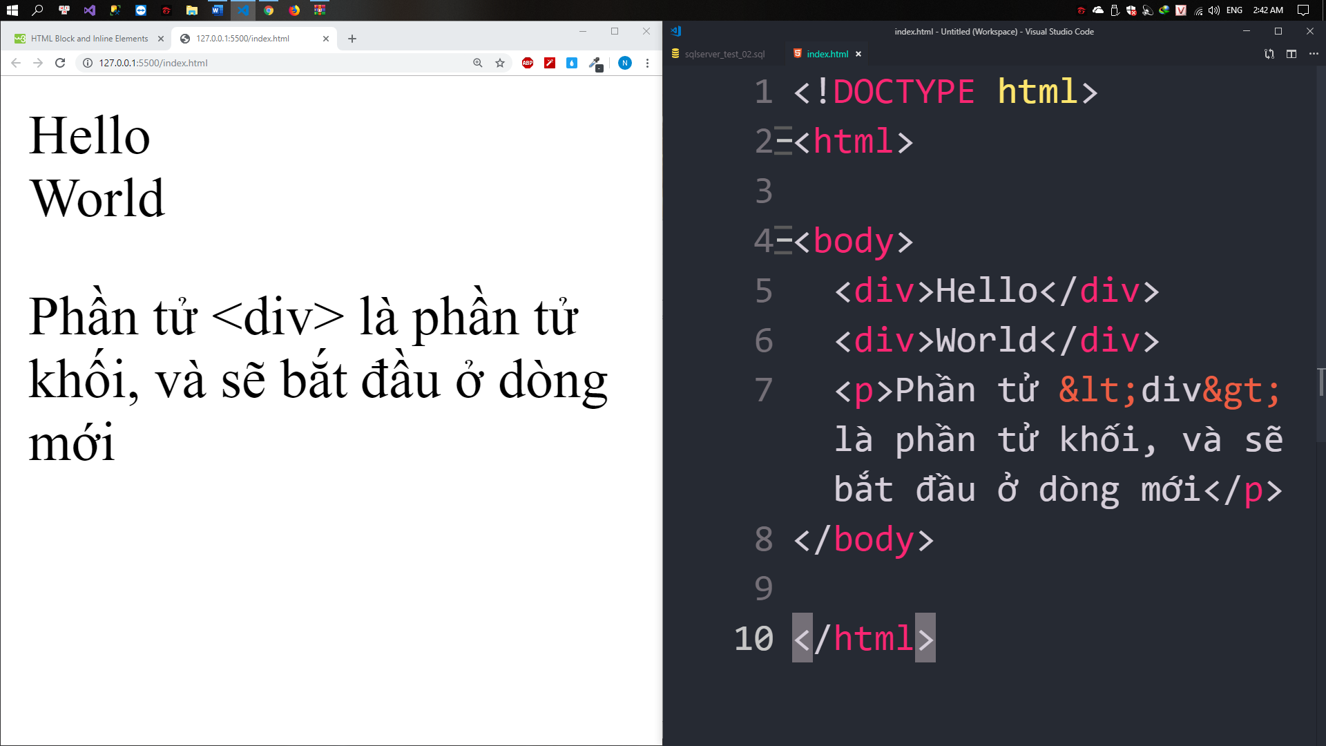 Phần tử là gì? Gallery 2