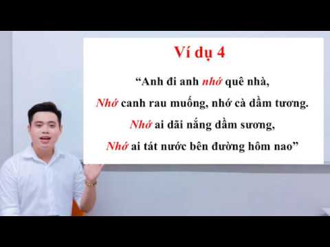 Ví dụ về phép lặp từ ngữ