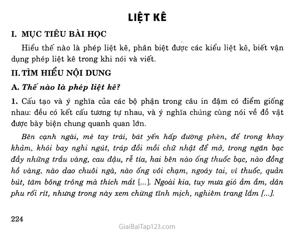 Ví dụ về phép liệt kê trong thơ Gallery 2