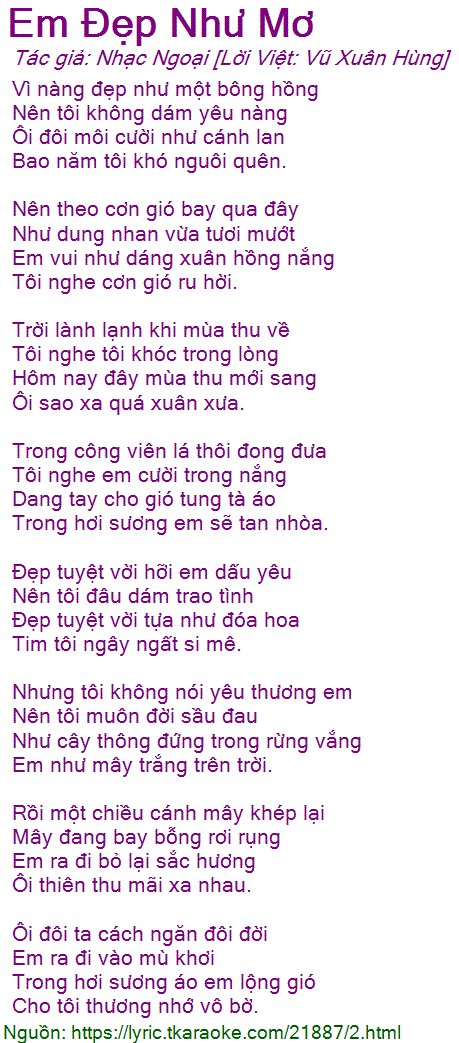 Vì Nàng Đẹp Như Một Bông Hồng