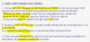 Vì Sao Em Nghĩ Mình Xứng Đáng Nhận Được Học Bổng Này?