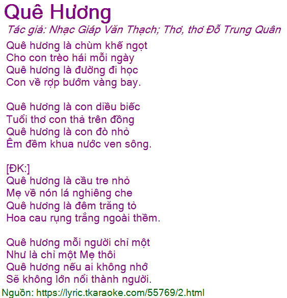 Quê Hương Mỗi Người Chỉ Một Gallery 1