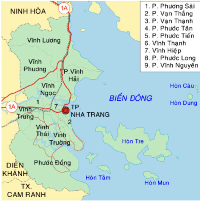 Nha Trang - Vị trí địa lý và vẻ đẹp quyến rũ