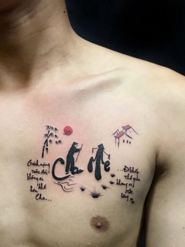 Hình Xăm Cha Mẹ: Biểu Tượng Tình Yêu Vĩnh Cửu Gallery 2