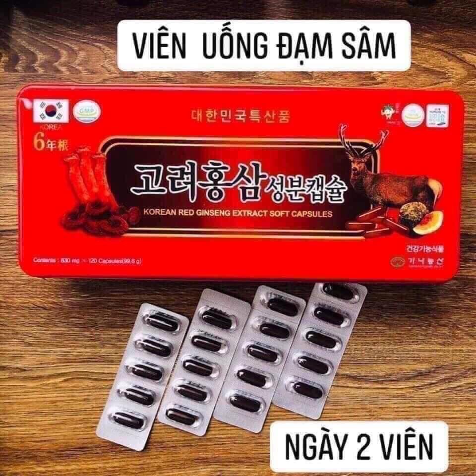 Viên Đạm Sâm Hàn Quốc: Tăng Cường Sức Khỏe và Nâng Cao Sức Đề Kháng