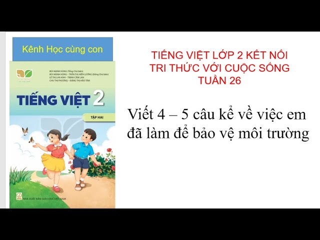 Việc em đã làm để bảo vệ môi trường Gallery 1