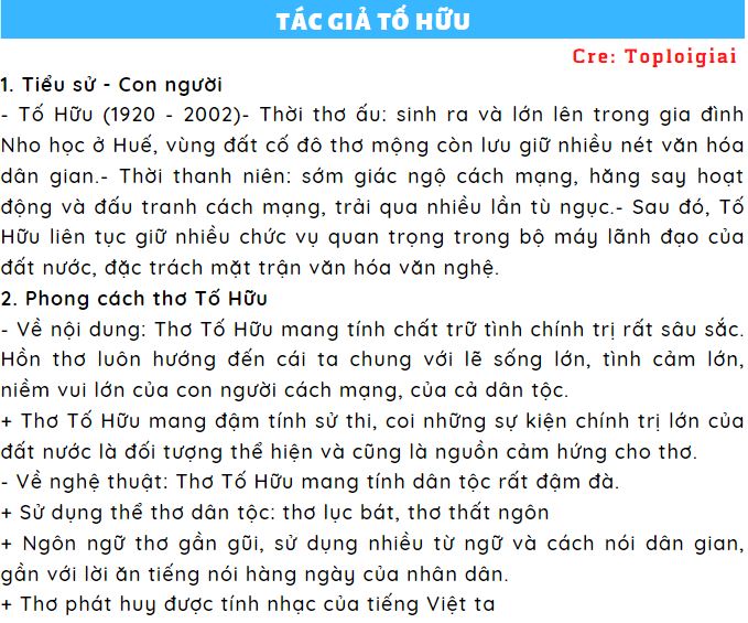 Việt Bắc Soạn Ngắn Nhất
