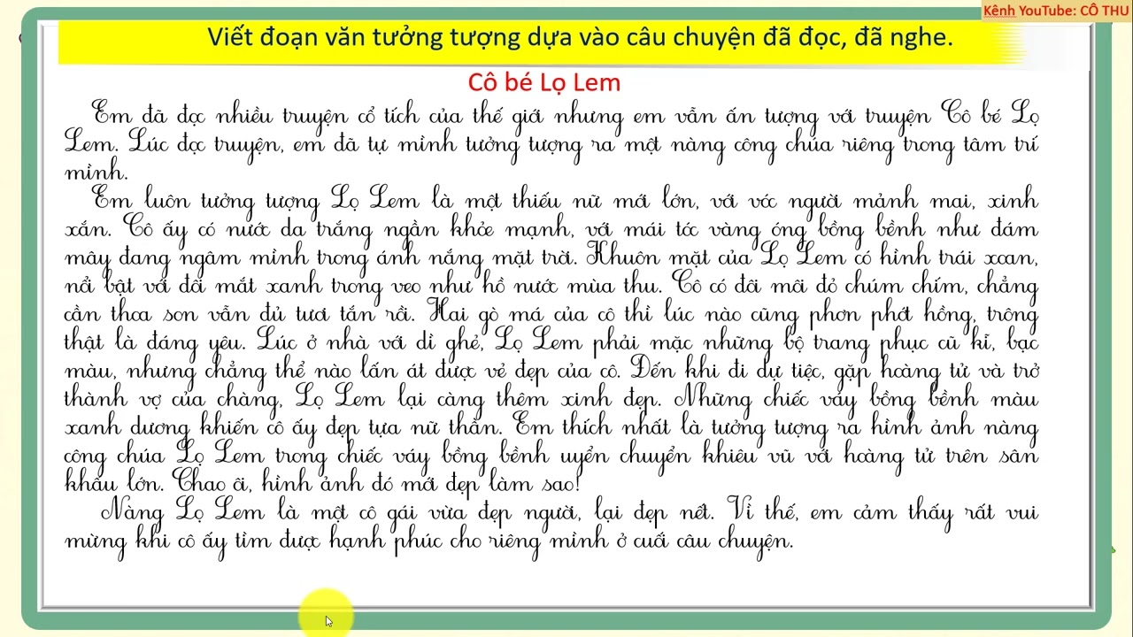 Kể Lại Một Câu Chuyện Đã Đọc Hoặc Đã Nghe Lớp 4 Gallery 2