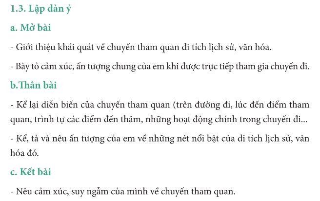 Kể Lại Chuyến Đi Lớp 8 Đáng Nhớ