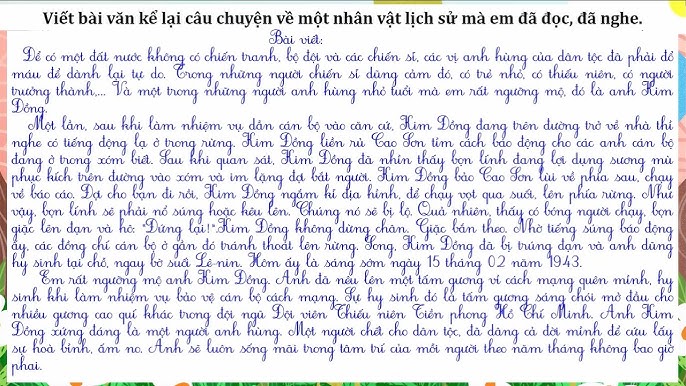 Viết Bài Văn Hay Về Nhân Vật Lịch Sử: Bí Quyết Và Ví Dụ
