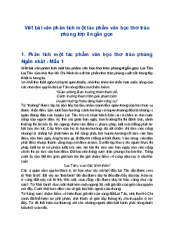 Phân tích Thơ Trào Phúng: Phương Pháp và Ví Dụ