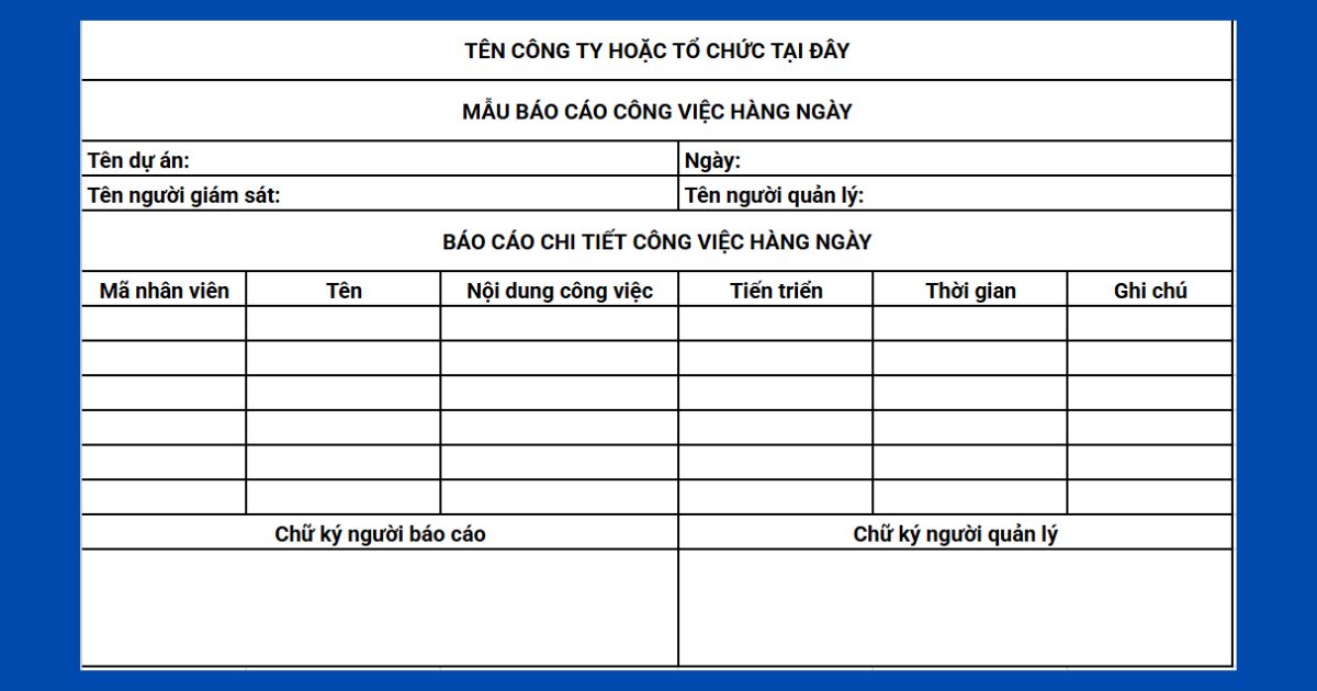 Viết báo cáo là gì?