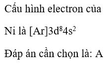 Viết Cấu Hình Electron Z=28