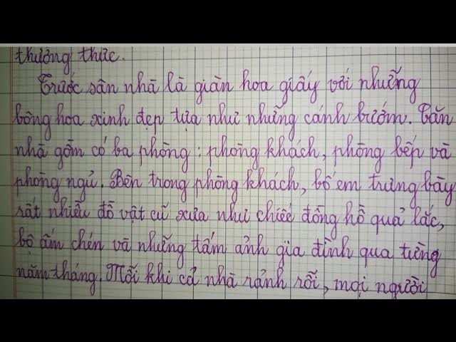 Ngôi Nhà Thân Thương Của Gia Đình Tôi
