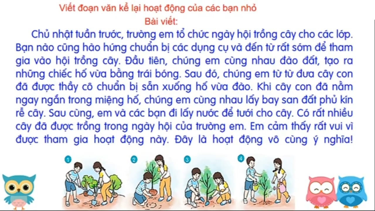 Viết Đoạn Văn Kể Lại: Hướng Dẫn Chi Tiết và Ví Dụ Gallery 2