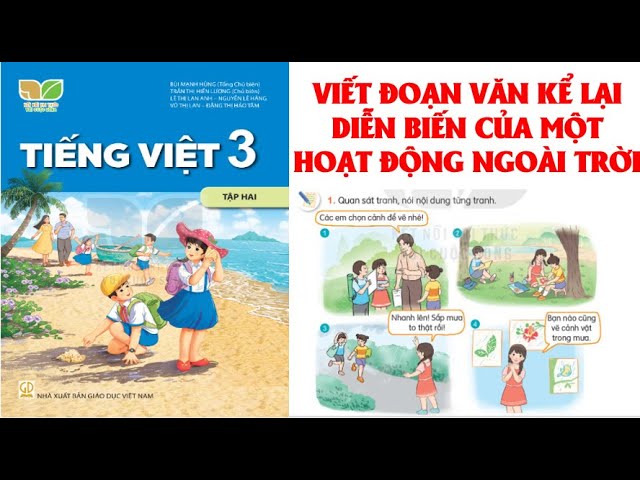 Viết đoạn văn kể lại diễn biến của một hoạt động ngoài trời lớp 3 Gallery 2