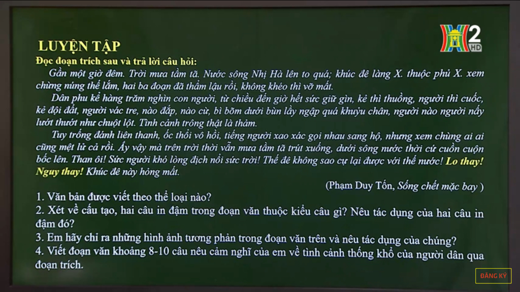 Viết đoạn văn khoảng 10 câu