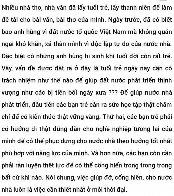 Trách Nhiệm Của Thế Hệ Trẻ Đối Với Đất Nước Gallery 2