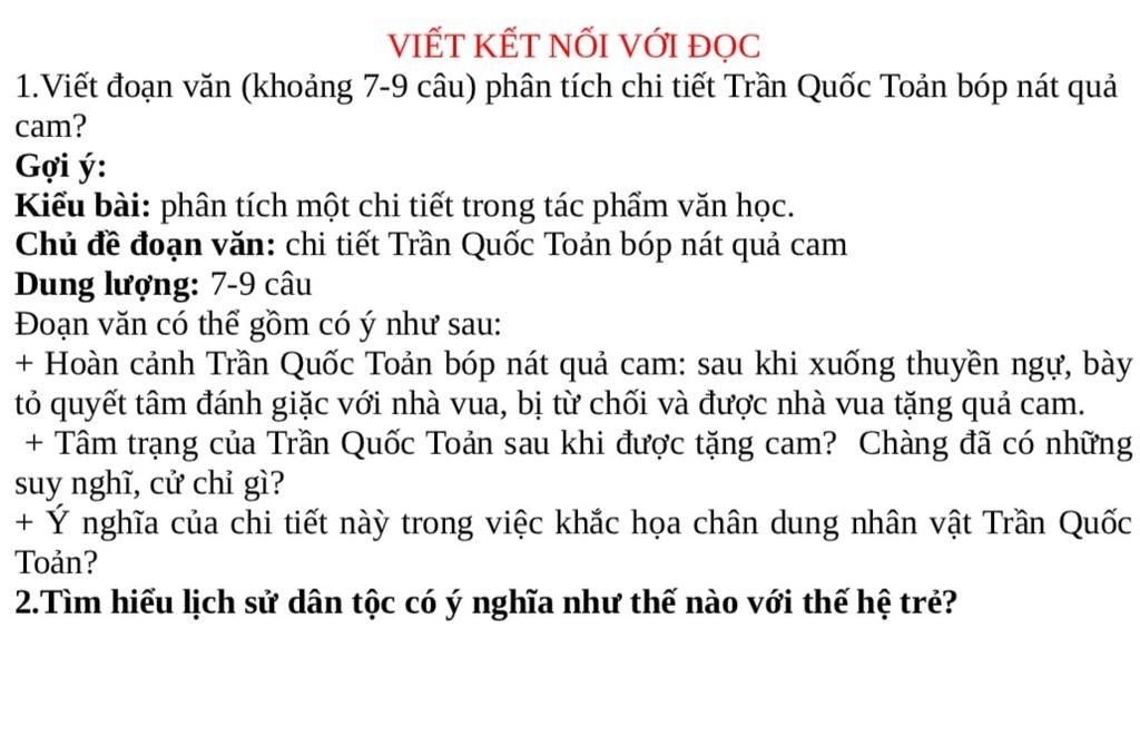 Trần Quốc Toản bóp nát quả cam: Chi tiết phân tích hình ảnh Gallery 2