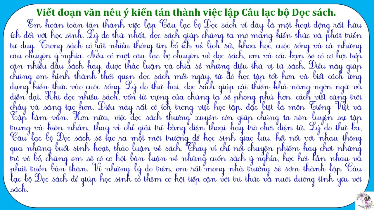 Lợi ích to lớn của việc thành lập câu lạc bộ đọc sách