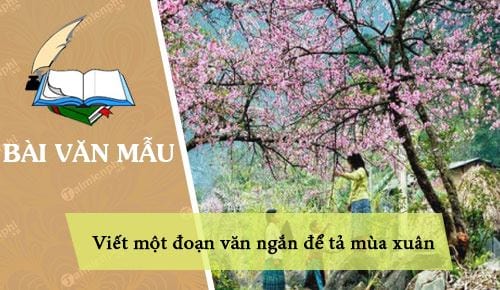 Viết Đoạn Văn Ngắn Về Mùa Xuân Gallery 2