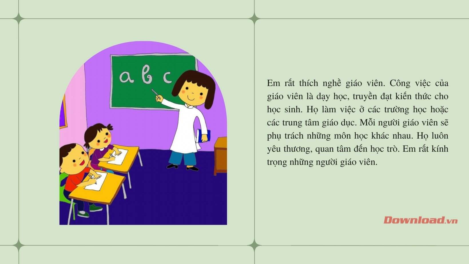 Viết Đoạn Văn Về Nghề Nghiệp Yêu Thích Gallery 2