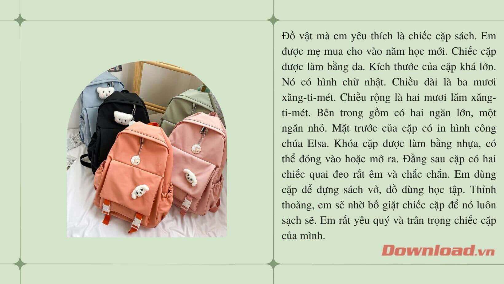 Viết đoạn văn tả một đồ vật em yêu thích lớp 3 Gallery 2