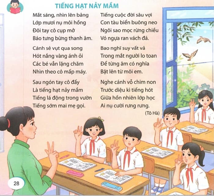 Viết đoạn văn thể hiện tình cảm cảm xúc của em về một bài thơ thuộc chủ điểm thế giới tuổi thơ Gallery 2
