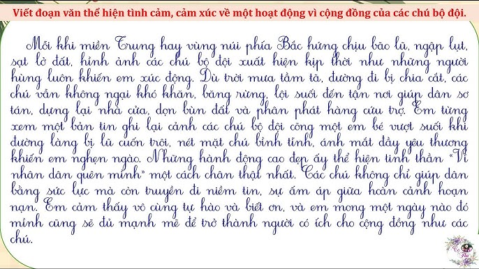 Những trái tim ấm nóng trong màu áo xanh