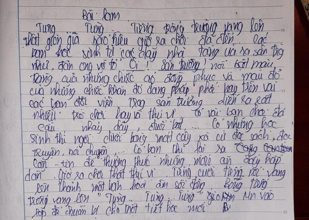 Viết đoạn văn từ 5 đến 7 câu có sử dụng phép so sánh Gallery 1