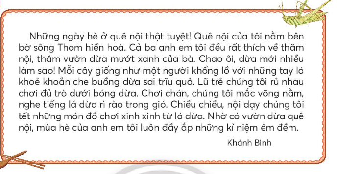Viết đoạn văn về nơi em ở lớp 3 Gallery 2
