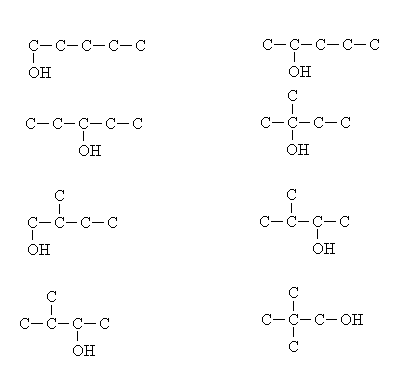 Viết Đồng Phân C5H12O