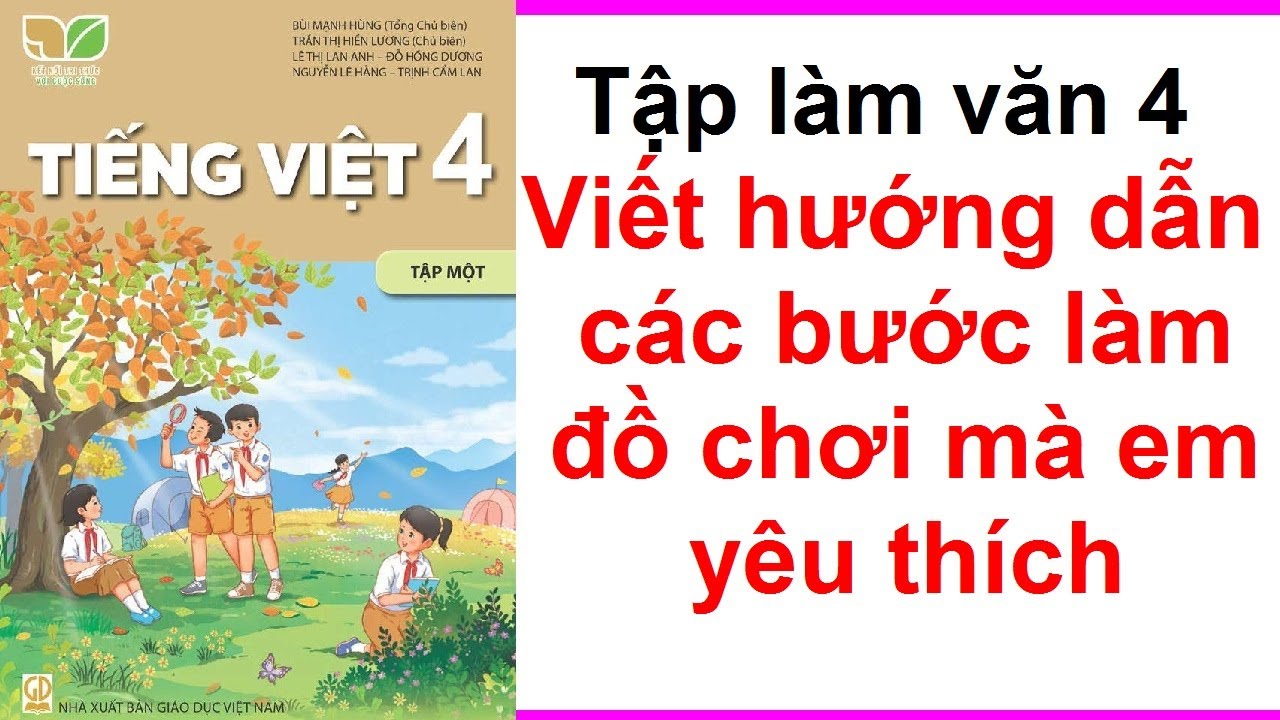 Hướng dẫn làm đồ chơi em yêu thích