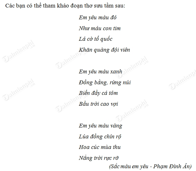 Viết một bài thơ 4 chữ Gallery 2