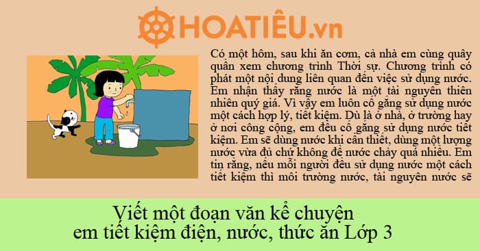 Viết một đoạn văn về tiết kiệm nước Gallery 2