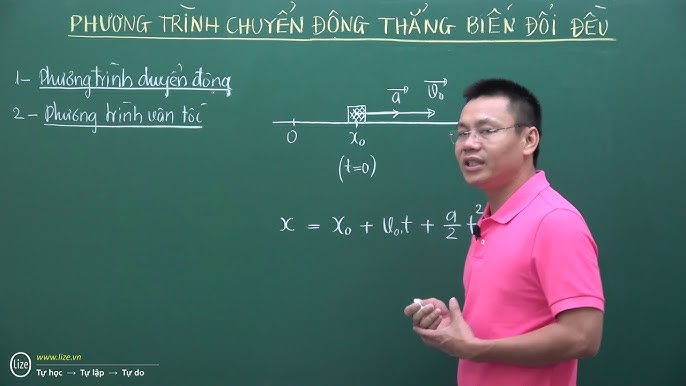 Viết Phương Trình Vận Tốc