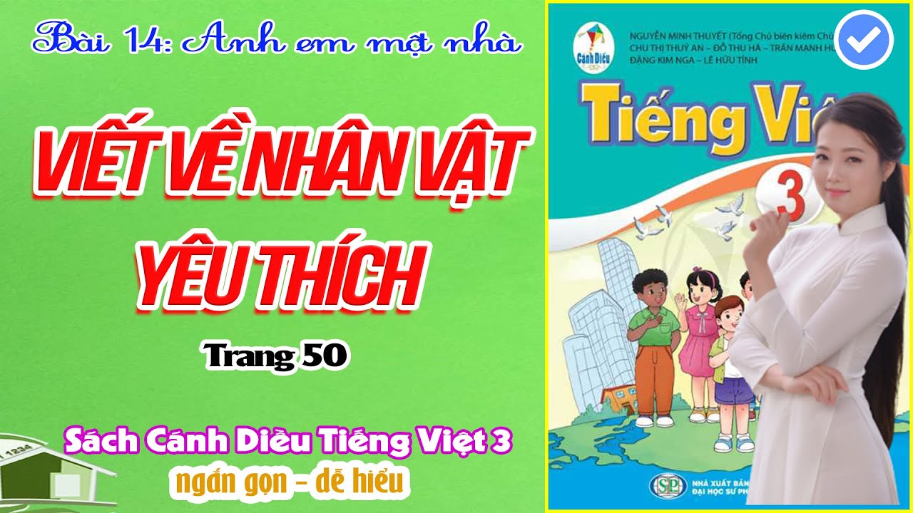 Nhân vật em yêu thích lớp 3 cánh diều