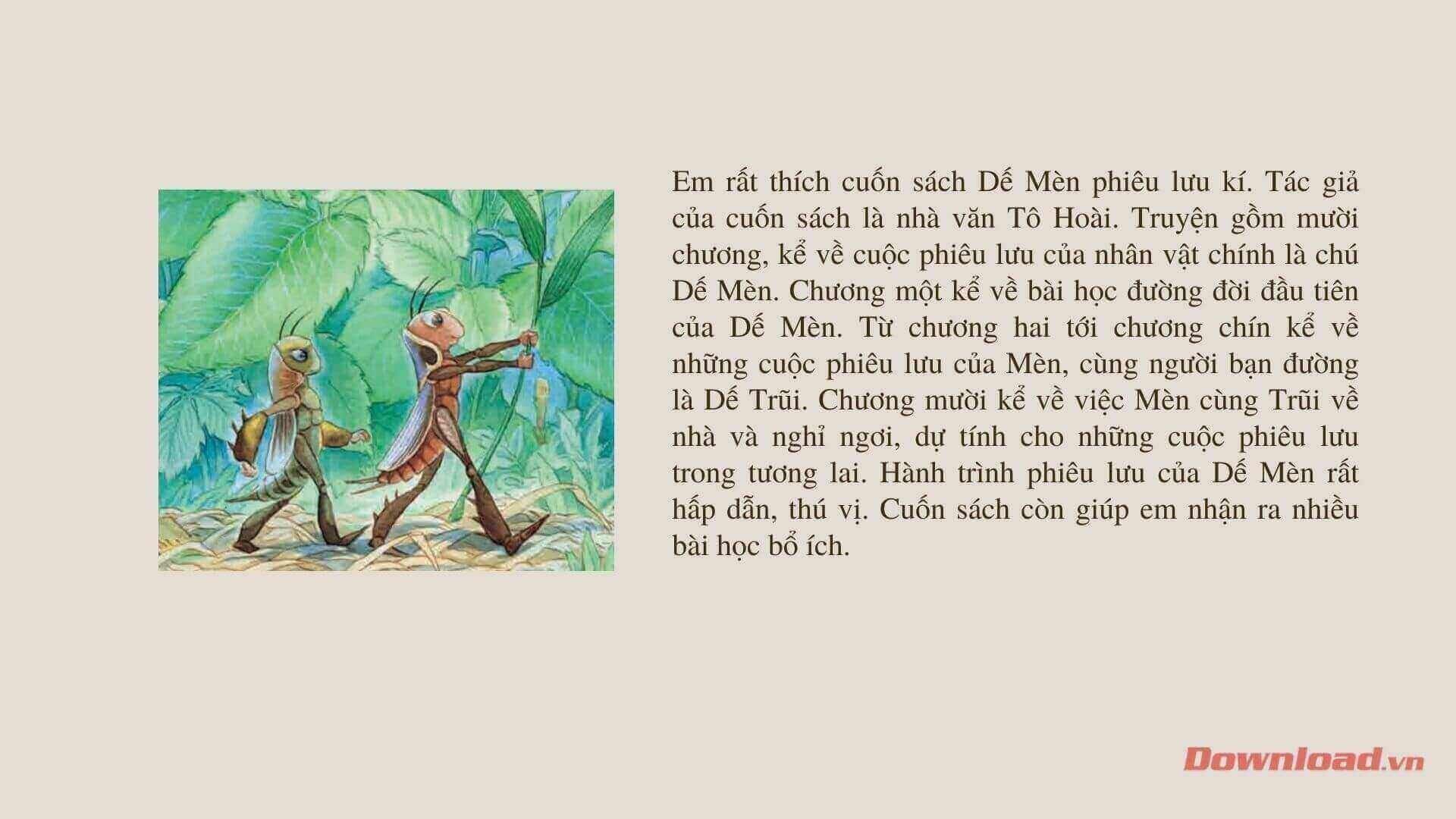 Quyển Sách Em Yêu Thích: "Dế Mèn Phiêu Lưu Kí" Gallery 2