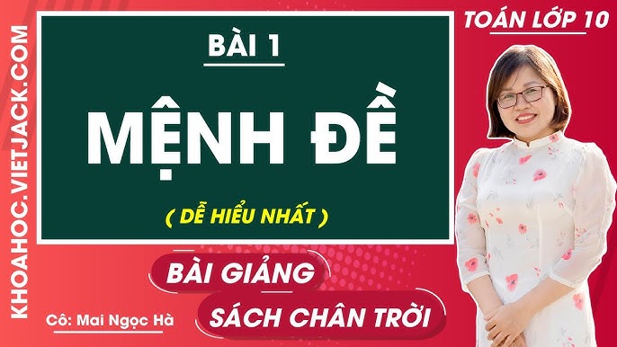 Vietjack 10 Toán Chân Trời Sáng Tạo - Tài Liệu Học Tập Toán Lớp 10