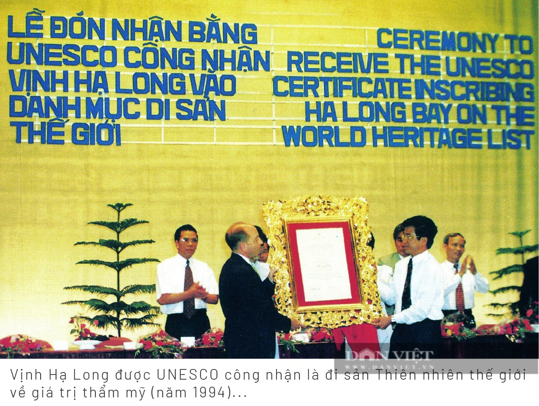 Vịnh Hạ Long được UNESCO công nhận là Di sản Thế giới