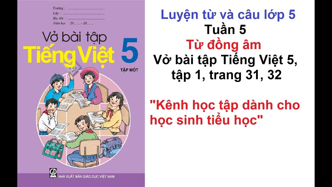 Vở bài tập Tiếng Việt lớp 5 tập 1 trang 31, 32 Gallery 2