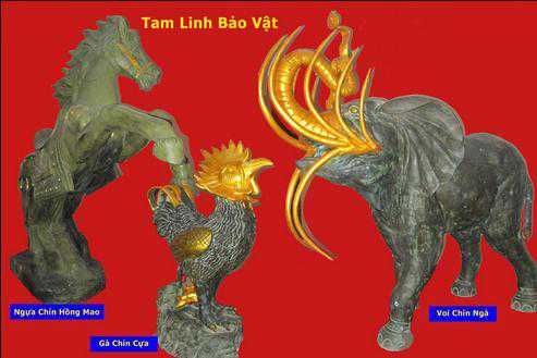 Voi chín ngà, gà chín cựa, ngựa chín hồng mao
