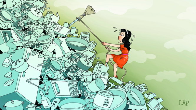 Vụng về nghĩa là gì?