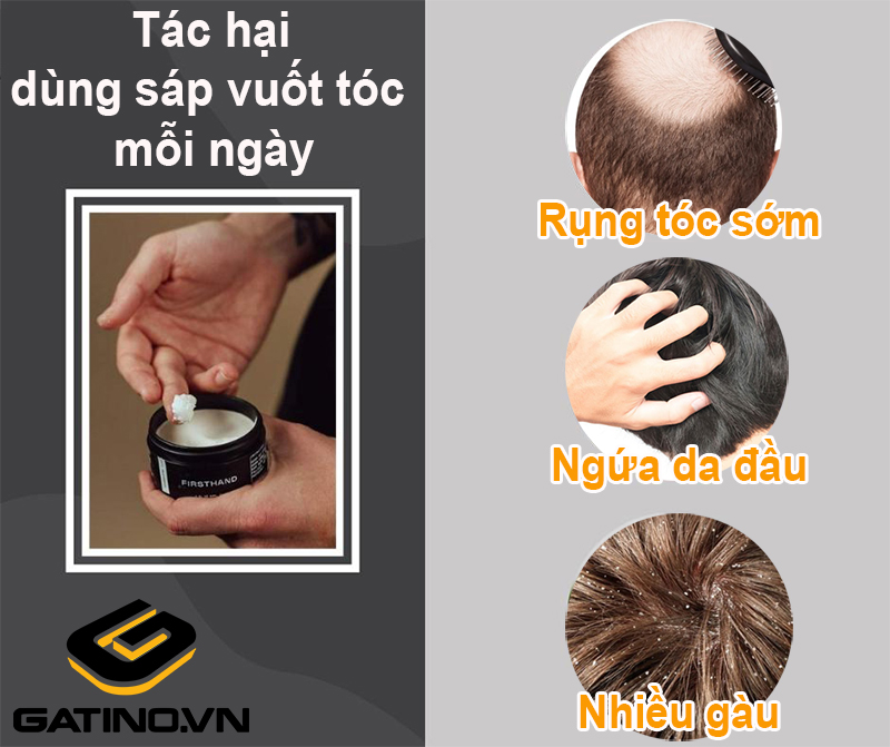 Vuốt sáp nhiều có hại không?