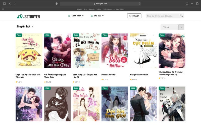 Truyện Online Hay - Kho Truyện Khổng Lồ Đáp Ứng Mọi Gu Thưởng Thức