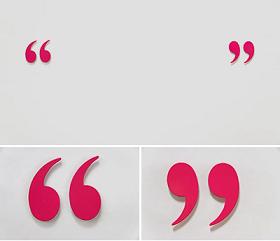English Double Quotes Gallery 1