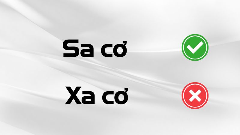 Xa cơ hay sa cơ?