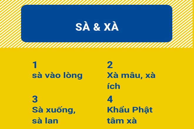 Xà vào lòng hay sà vào lòng?