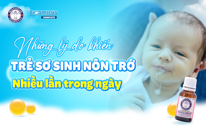 Làm gì khi trẻ bị nôn trớ nhiều? Gallery 1